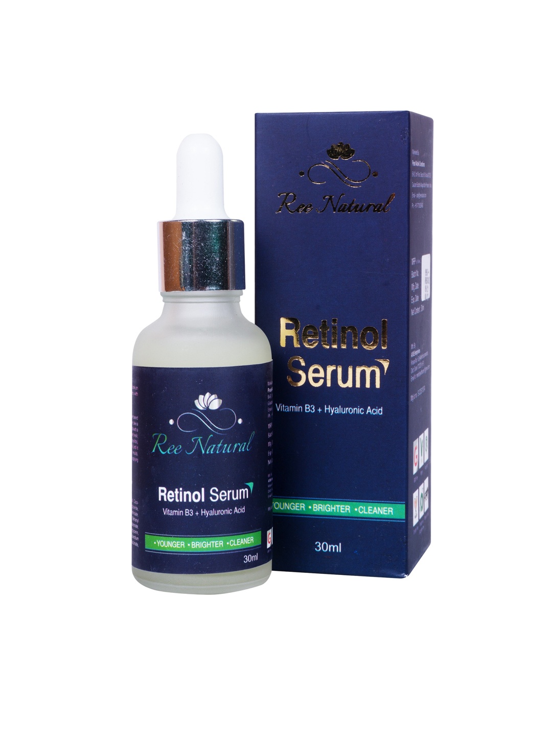 

Ree Natural Retinol Serum 30ml, Transparent