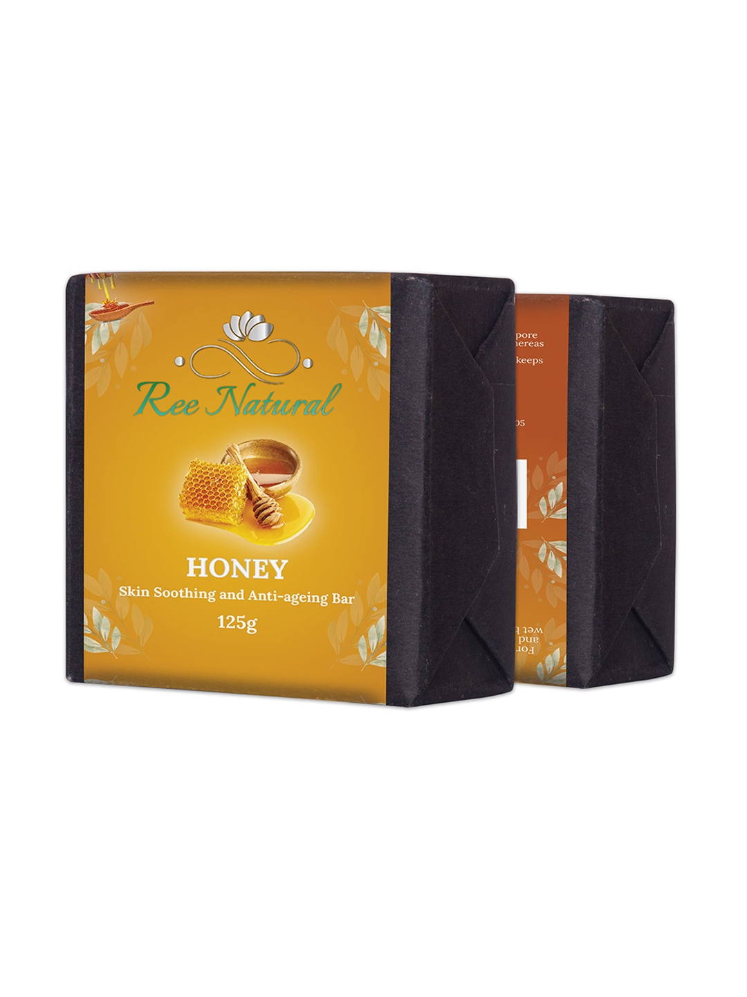 

Ree Natural Cold Processed Honey Skin Soothing & Anti-Ageing Bar - 125g, Mustard