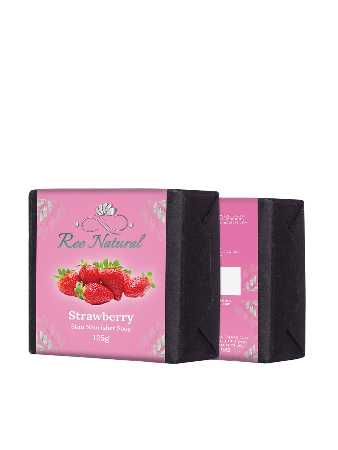 

Ree Natural Strawberry Skin Nourisher Soap 125g, Off white