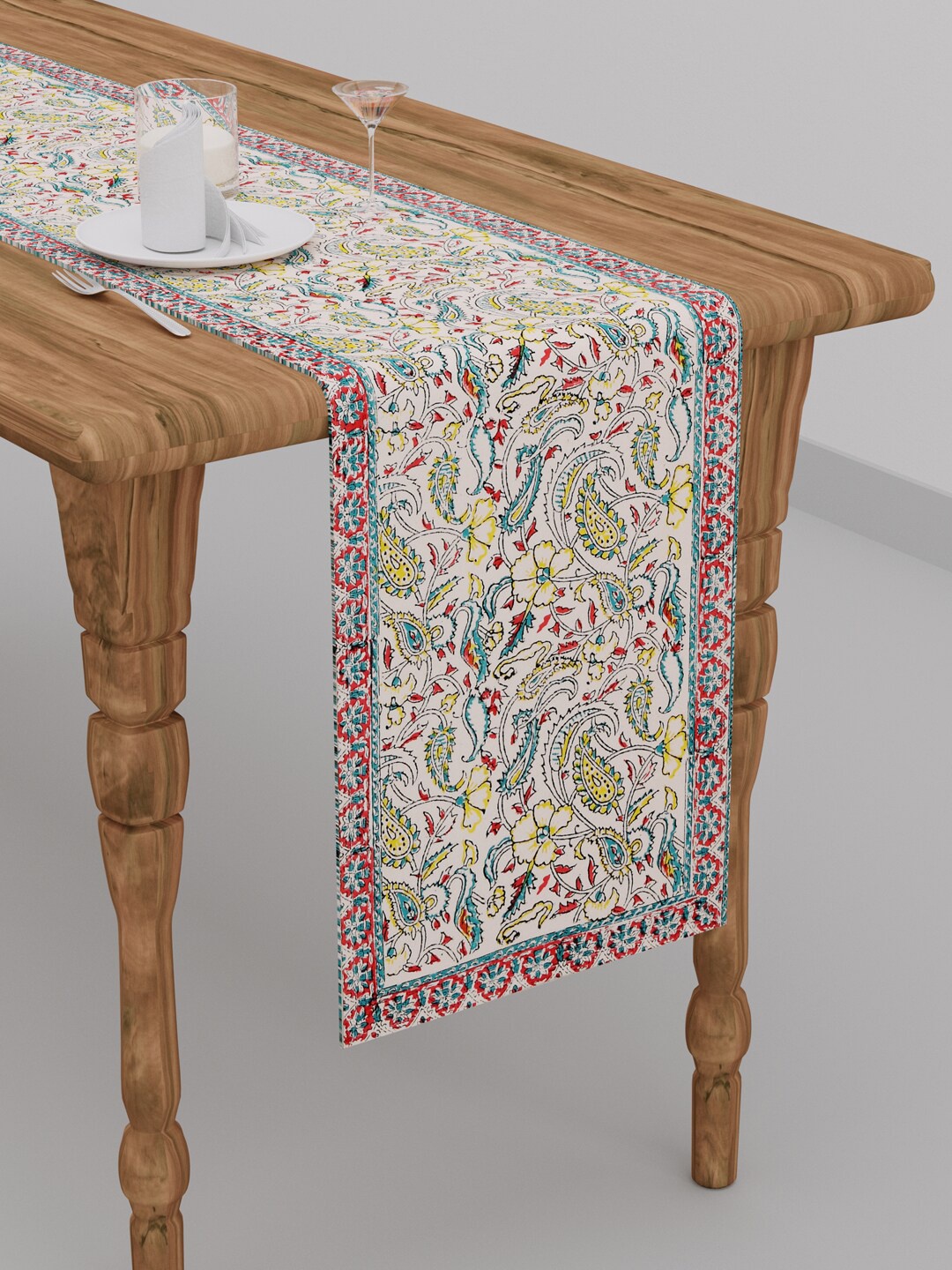 

Clasiko Multi-Colored Ethnic Motif Printed Runners