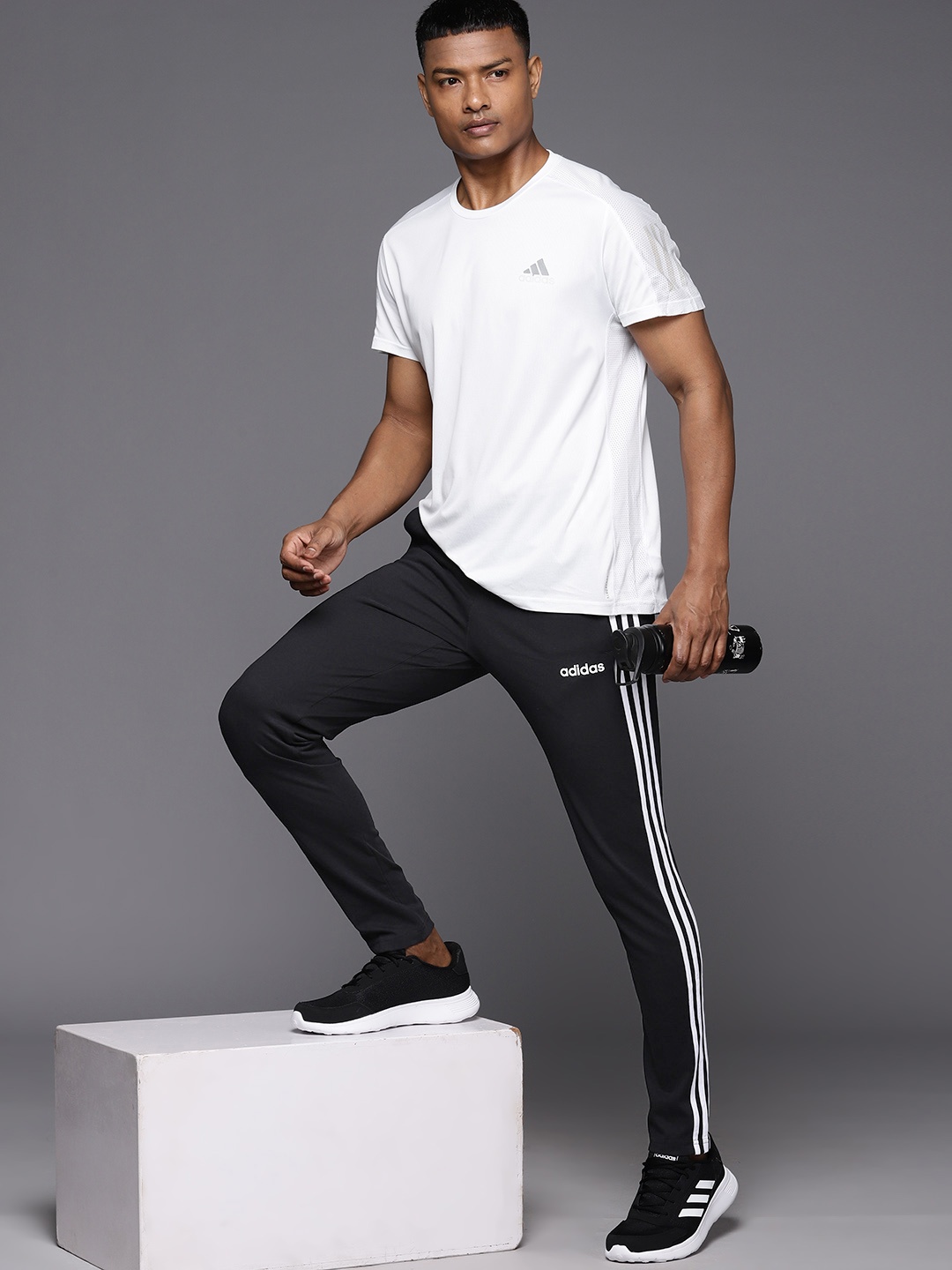 

ADIDAS Originals Men FB Nations Slim Fit Track Pants, Black