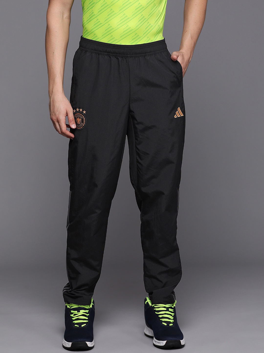 

ADIDAS Men Black Solid Aeroready Technology Dfb Germany Pre Joggers