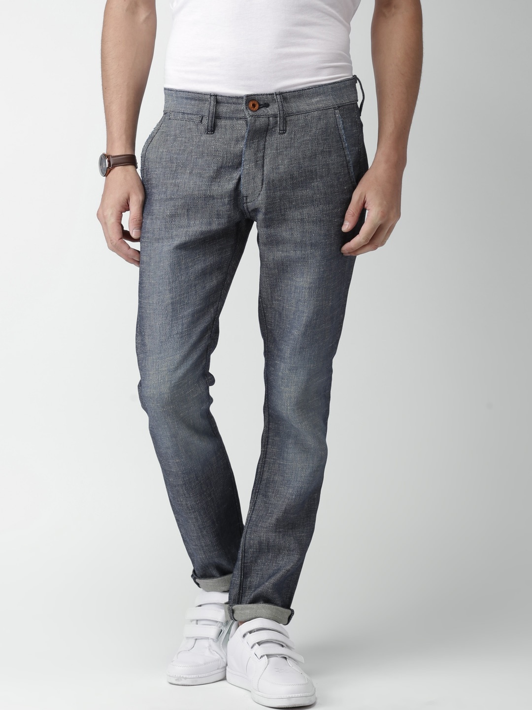 

Celio Men Blue Straight Fit Sustainable Jeans