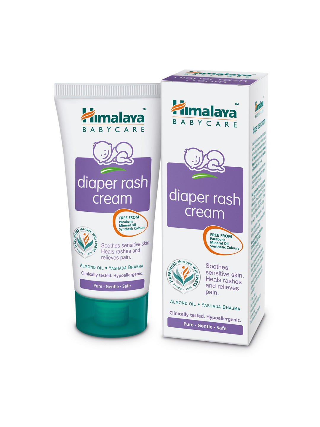 

Himalaya Infant Diaper Rash Cream with Almond Oil & Yashada Bhasma - 100 g, White