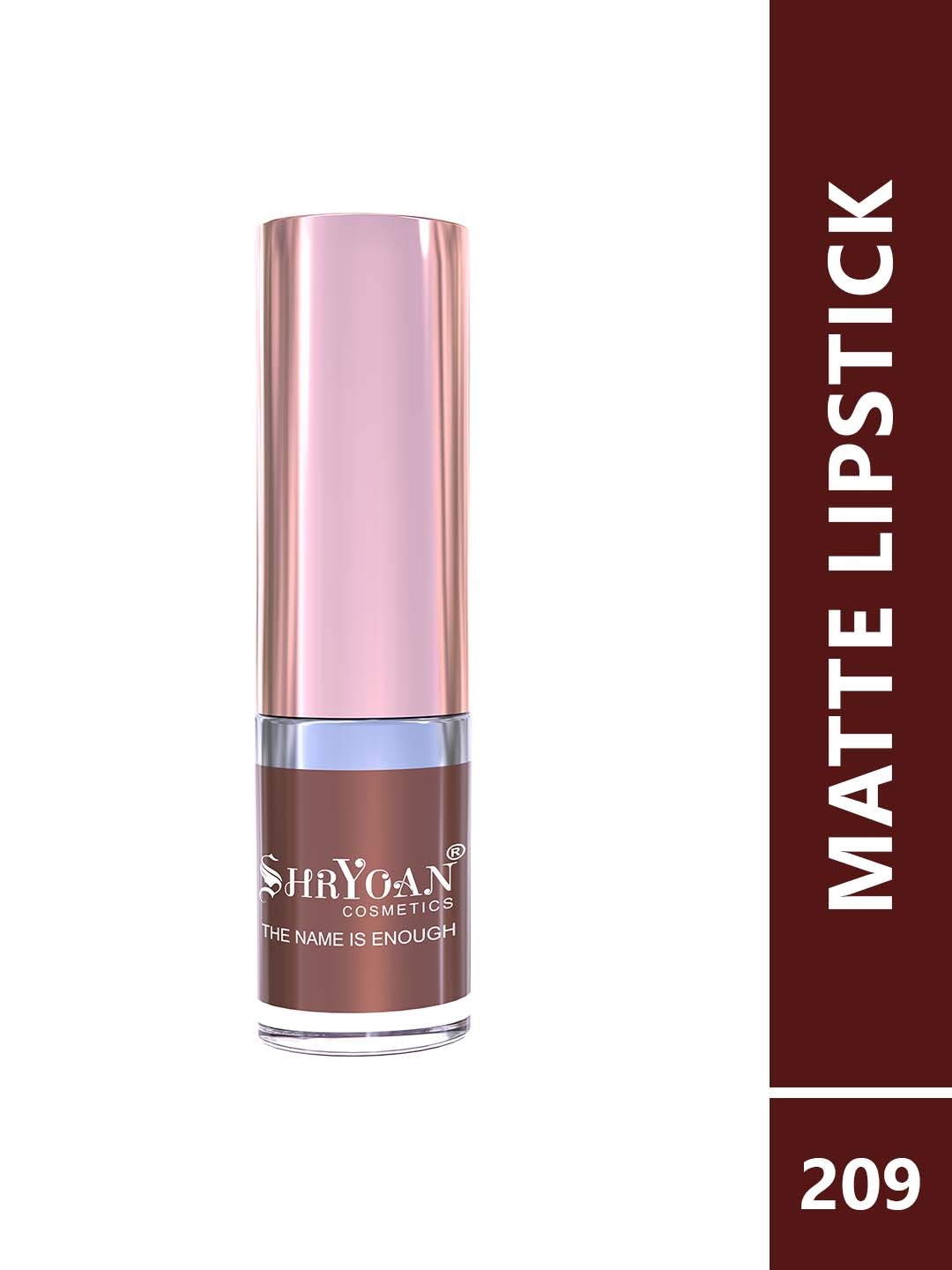 

SHRYOAN Cosmetics Lip Volumizing Dance Youth Colour Lipstick - O Bar 209, Brown
