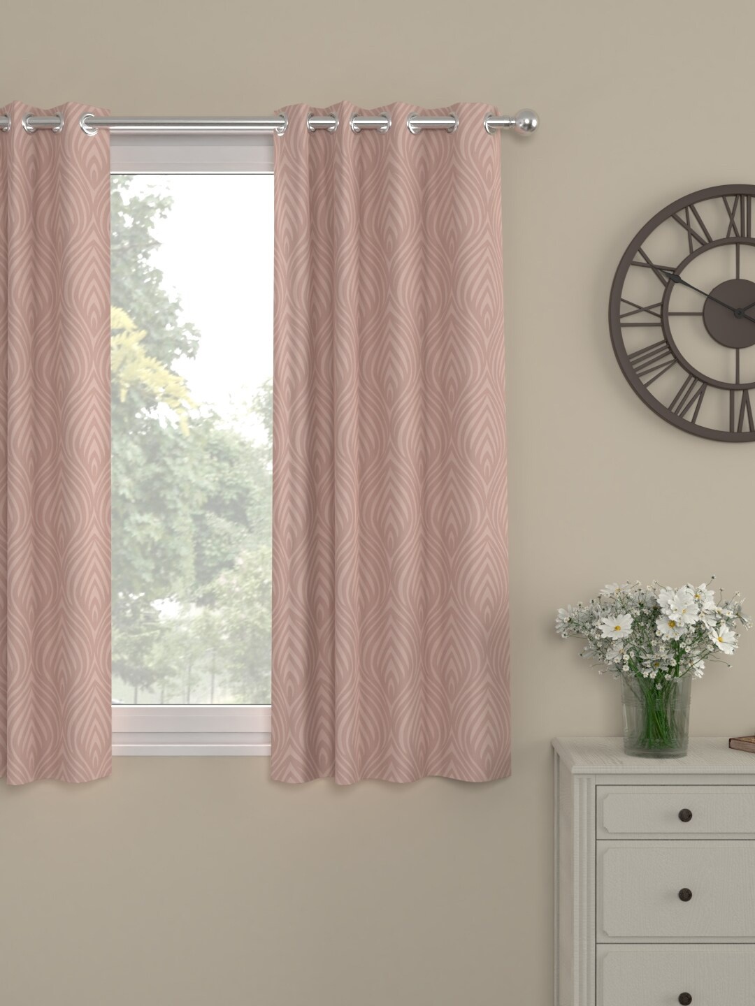 

ROSARA HOME Unisex Nude Curtains and Sheers
