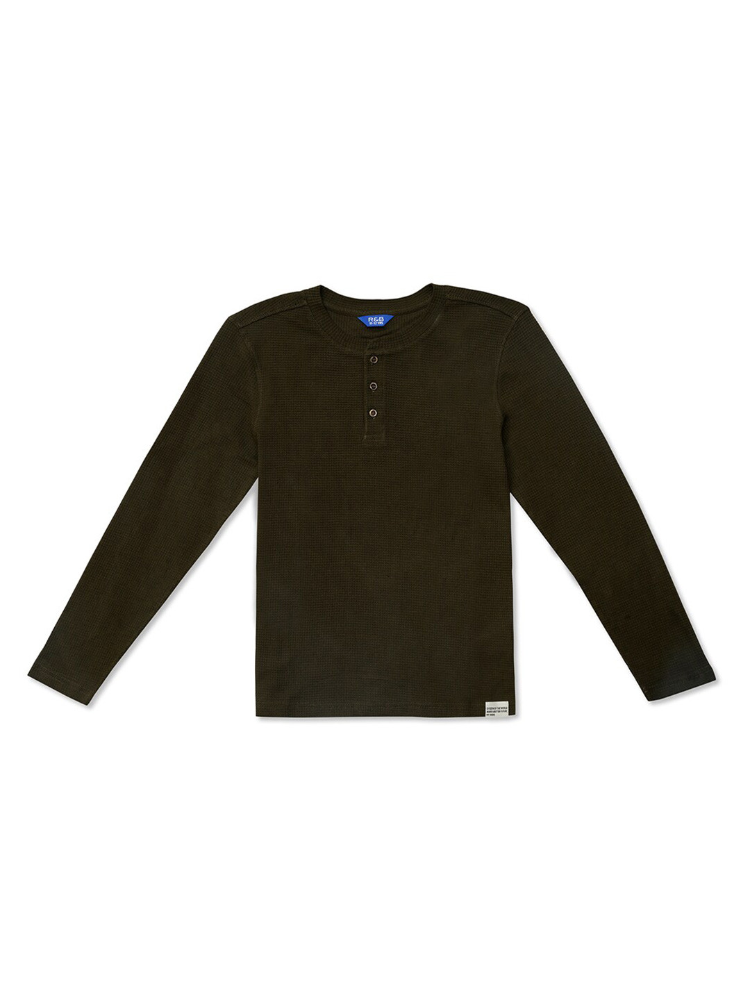 

R&B Boys Olive Green T-shirt