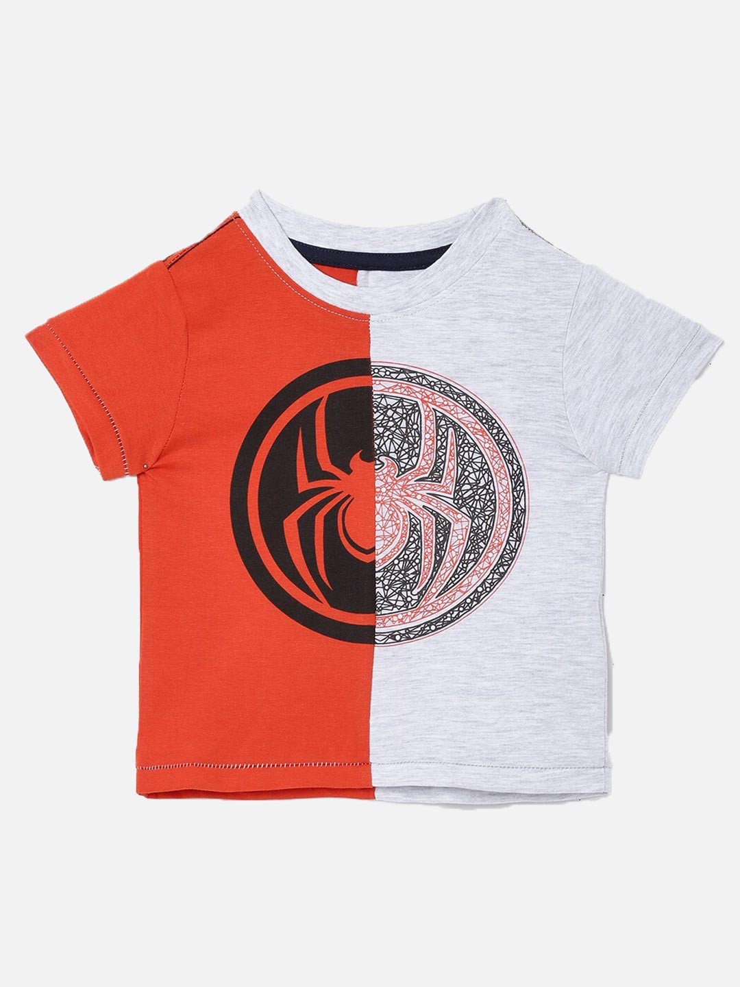 

R&B Boys Multicoloured Printed Applique T-shirt, Multi