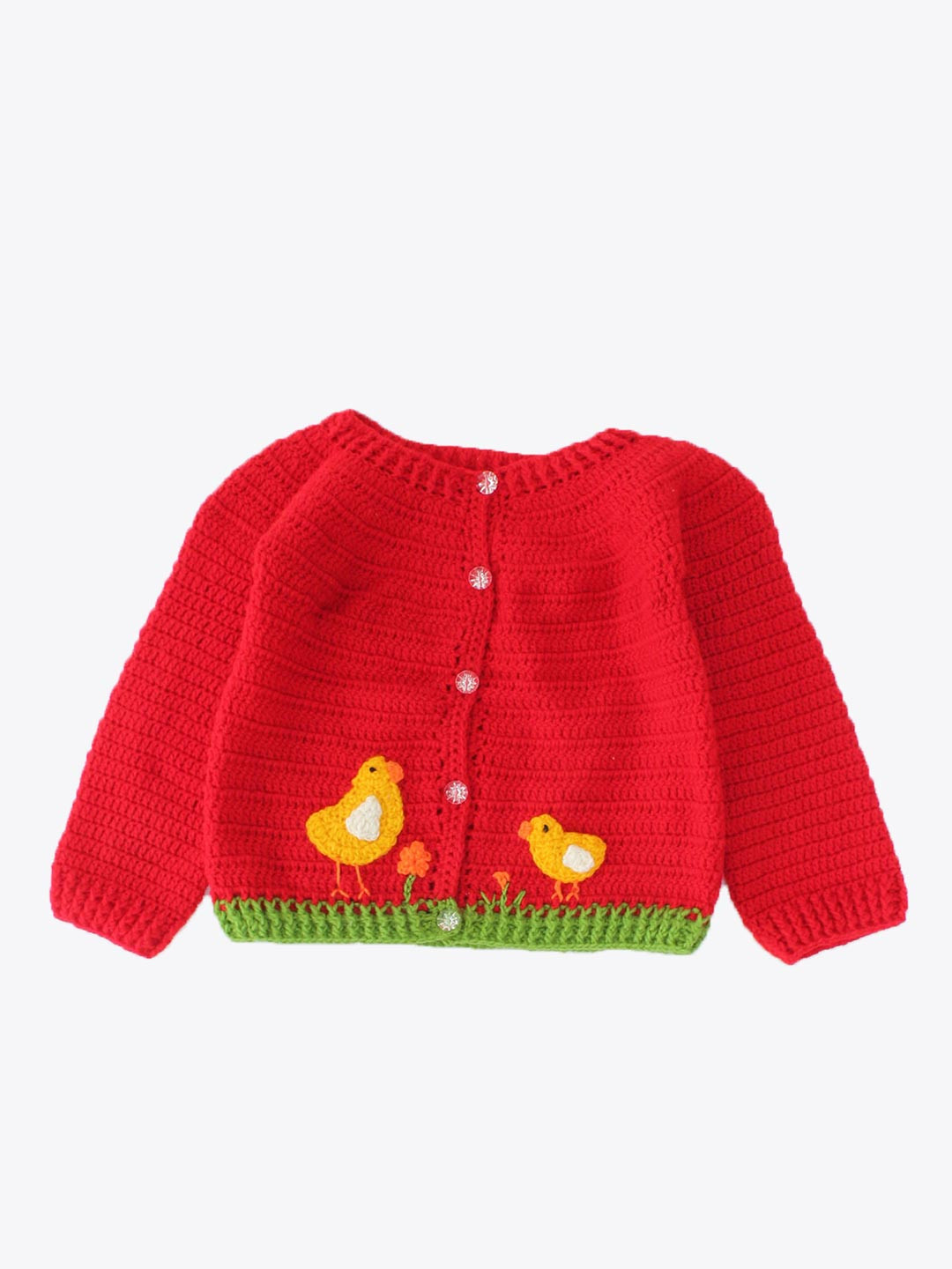 

Woonie Unisex Kids Red & Green Animal Graphics