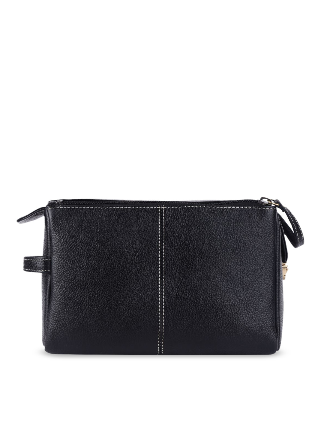 

HAMMONDS FLYCATCHER Genuine Leather Toiletry Bag, Black