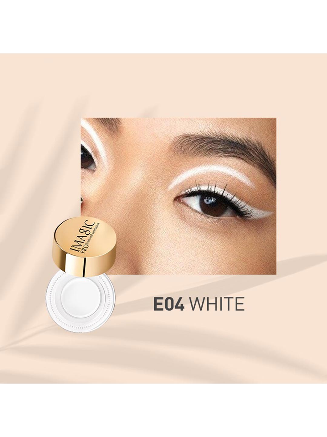 

IMAGIC Professional Cosmetics Gel Eyeliner - EY323-04 4 gm, White