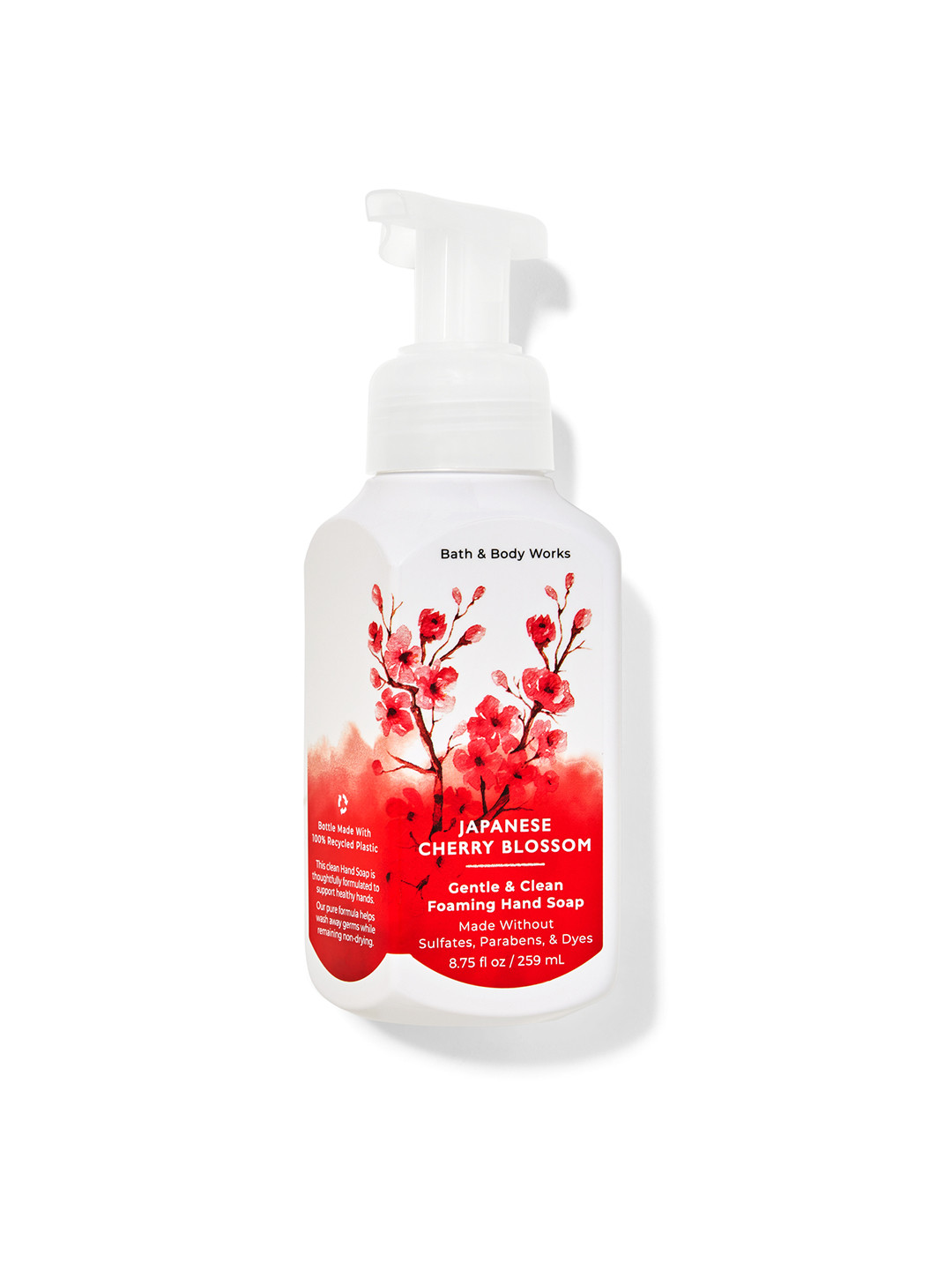 

Bath & Body Works Japanese Cherry Blossom Gentle & Clean Foaming Hand Soap - 259 ml, White