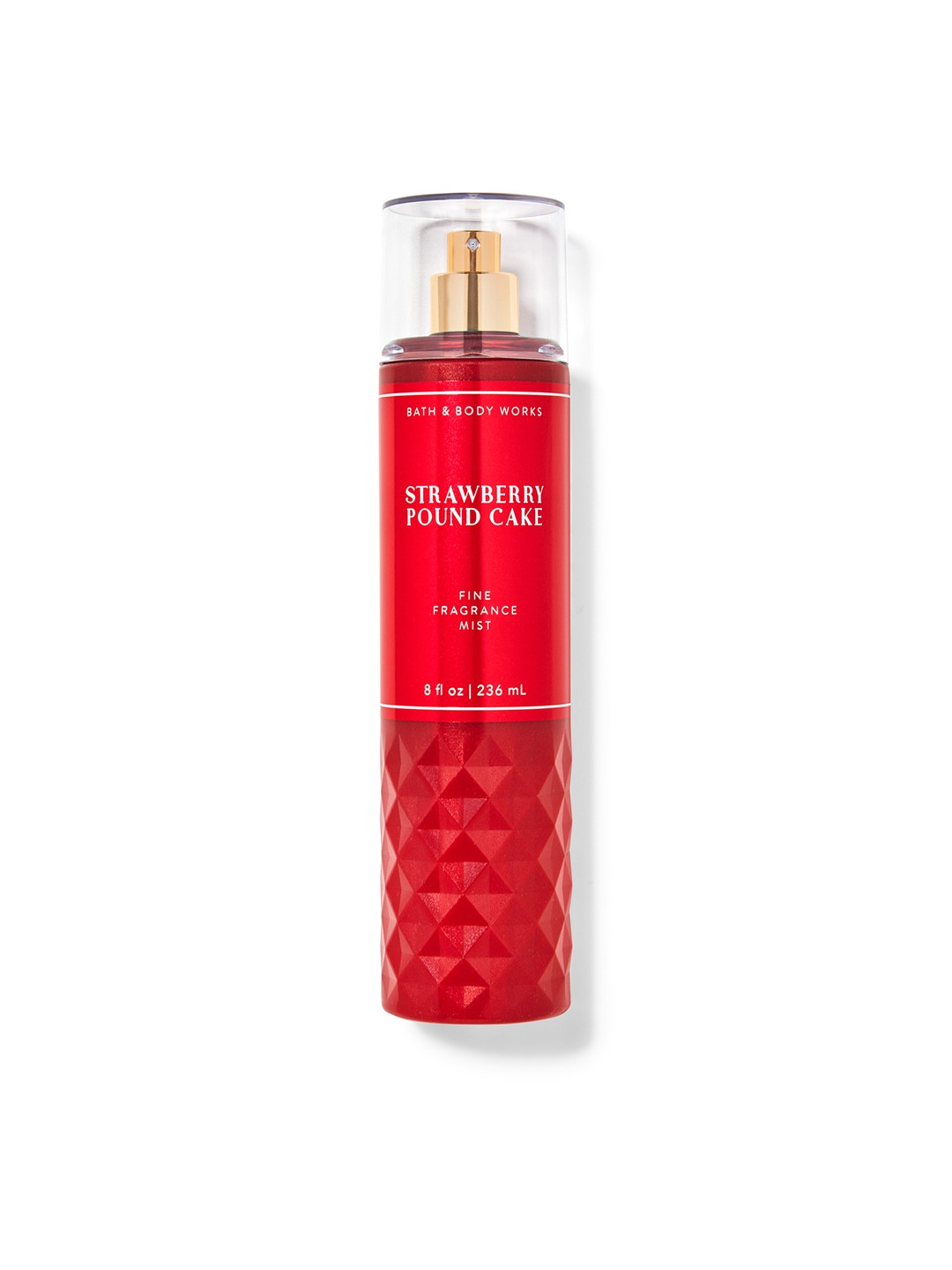 

Bath & Body Works Women Strawberry Pound Cake Fine Fragrance Mist - 236 ml, Red