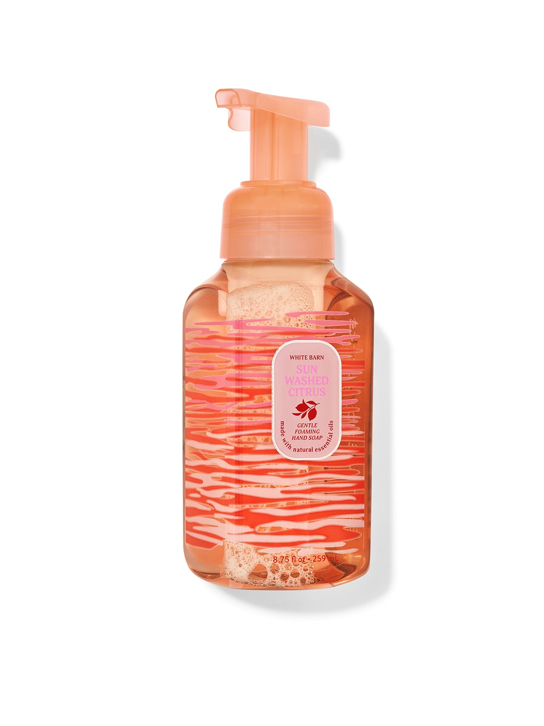 

Bath & Body Works Sun-Washed Citrus Gentle Foaming Hand Soap with Essential Oils - 259ml, Yellow