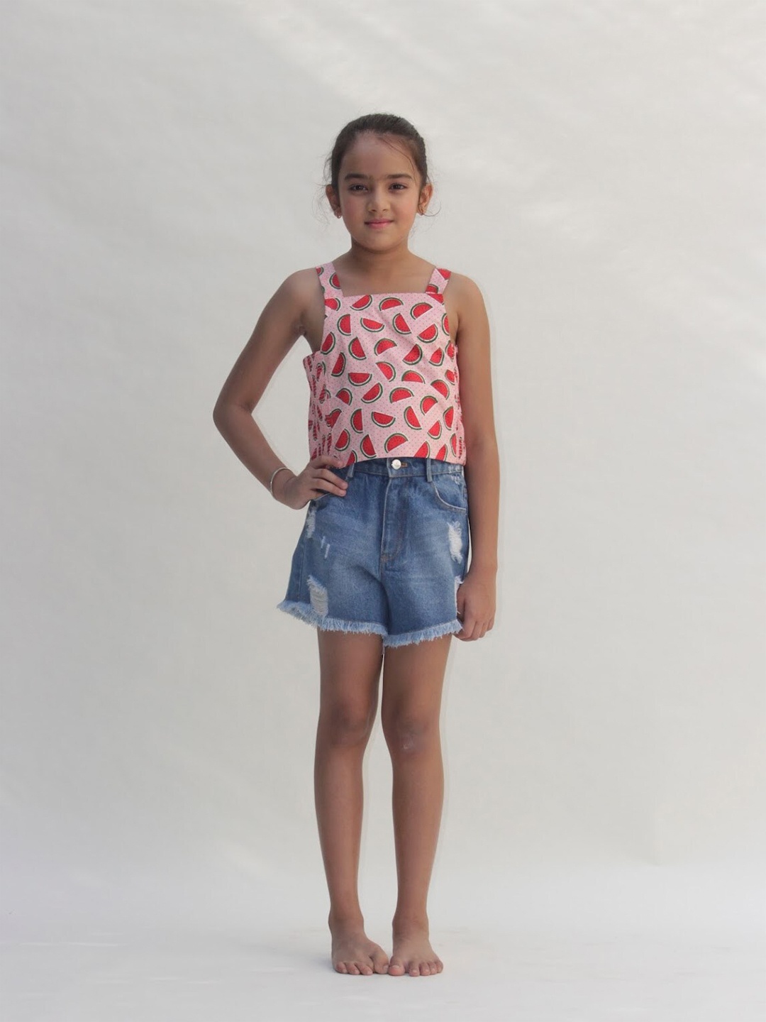 

Jungleebilli Pink Floral Print Top