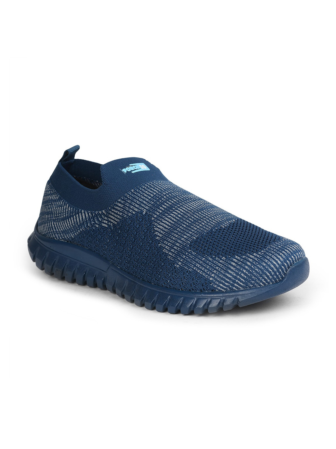 

Liberty Men Blue Woven Design Slip-On Sneakers