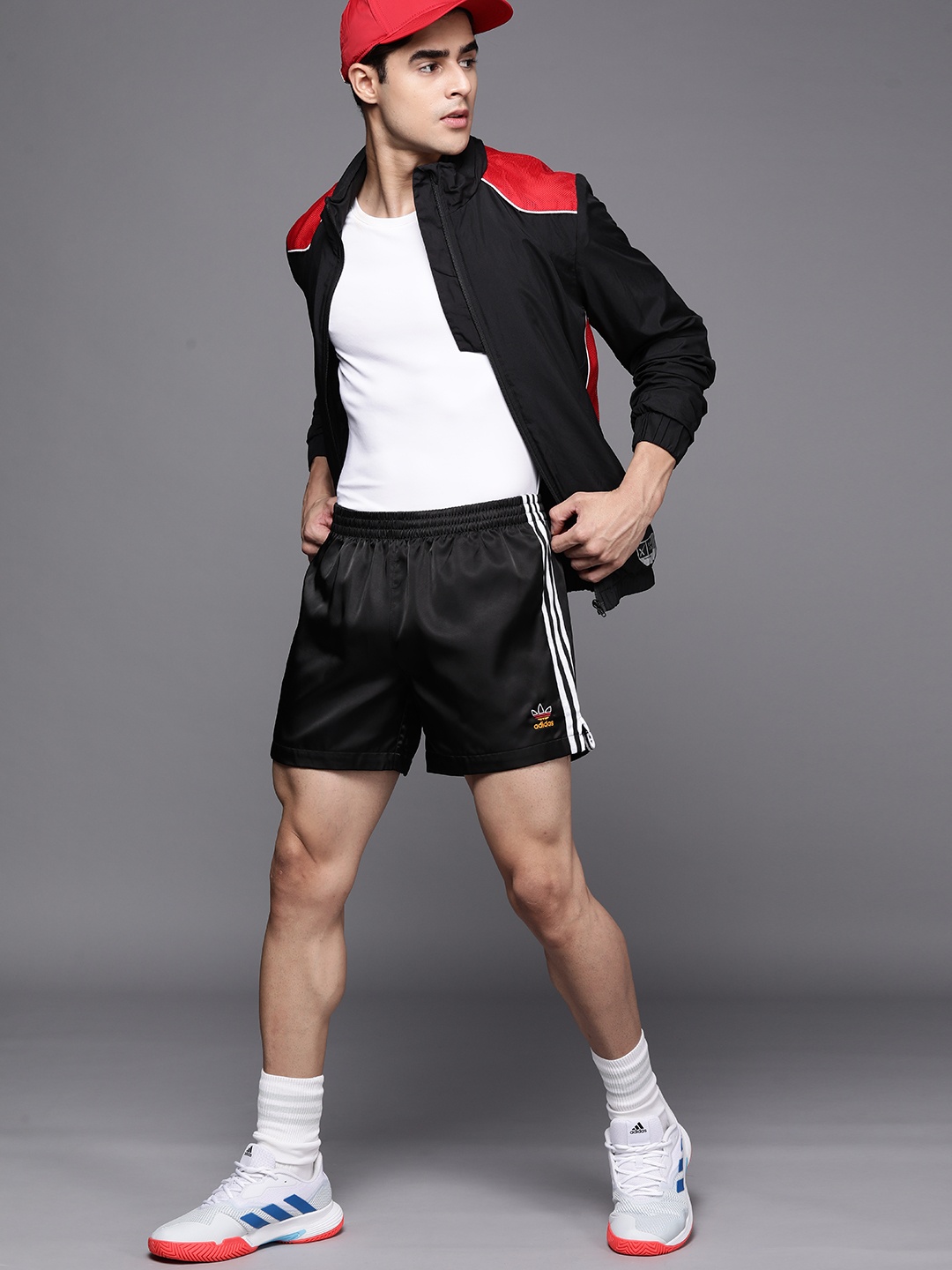 

ADIDAS Originals Men Black Football Nations Woven Germany Shorts