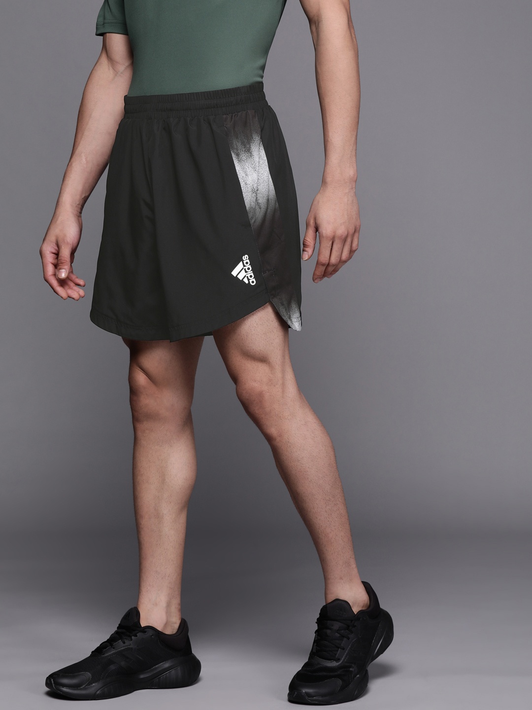 

ADIDAS Men M HIIT D4M Sports Shorts, Black