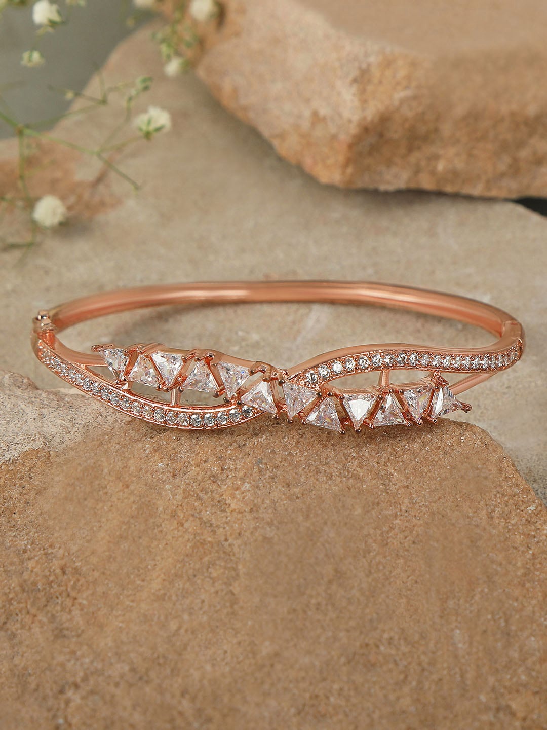 

AccessHer Women Rose Gold Bracelet
