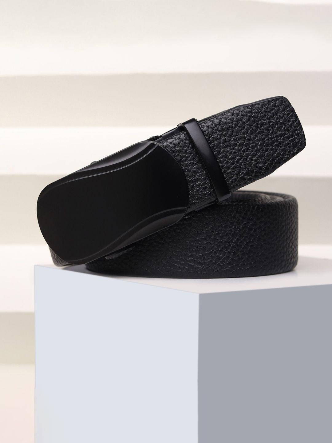 

Elite Crafts Men Black Formal Belt