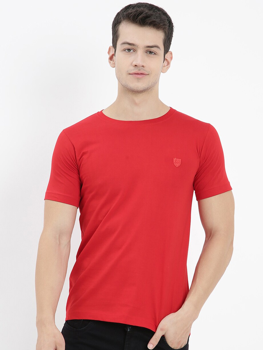 

V2 Value & Variety Men Red T-shirt