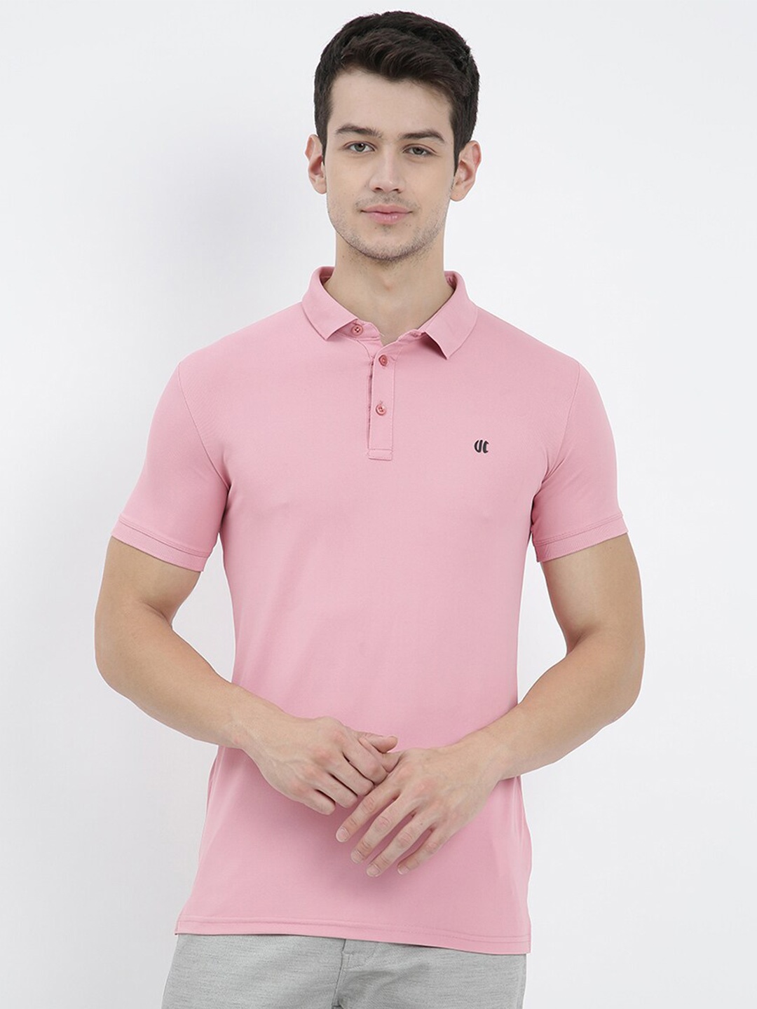 

V2 Value & Variety Men Purple Polo Collar T-shirt