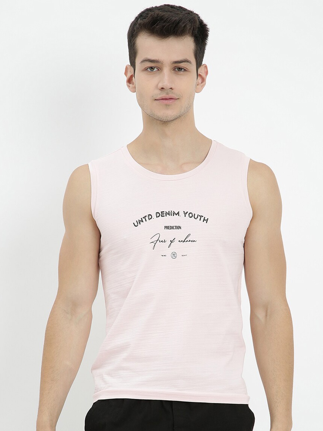 

V2 Value & Variety Men Pink Typography Printed T-shirt