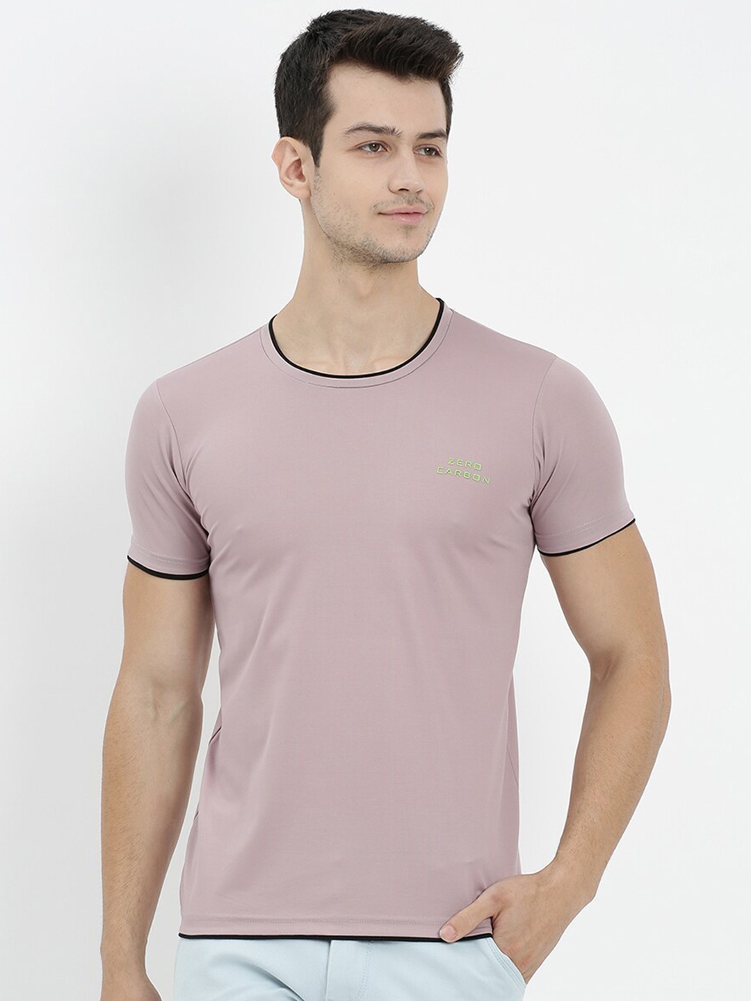 

V2 Value & Variety Men Purple T-shirt
