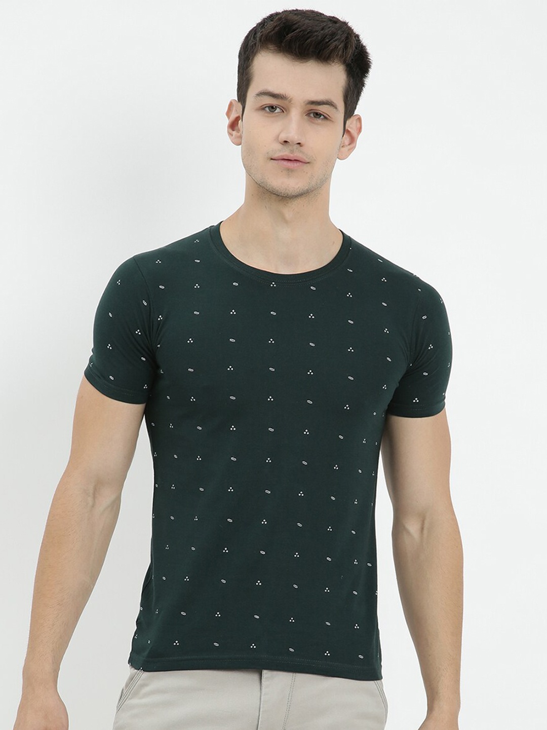 

V2 Value & Variety Men Blue Typography Printed T-shirt