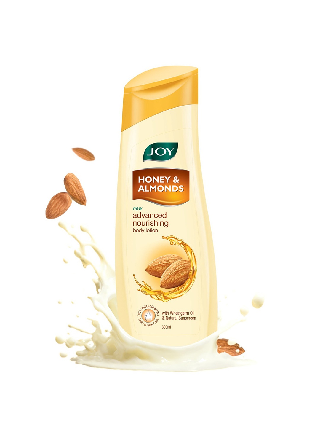 

JOY Honey & Almonds Advanced Nourishing Body Lotion For Winters - 300ml, Beige