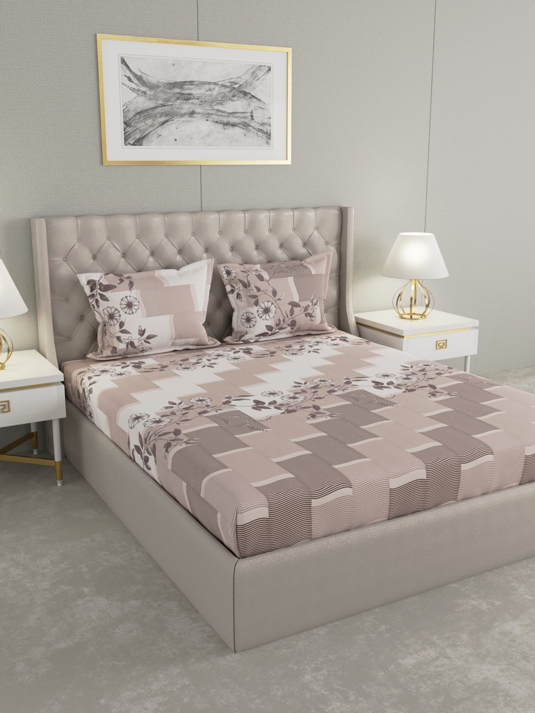 

Raymond Home Unisex Brown Bedsheets