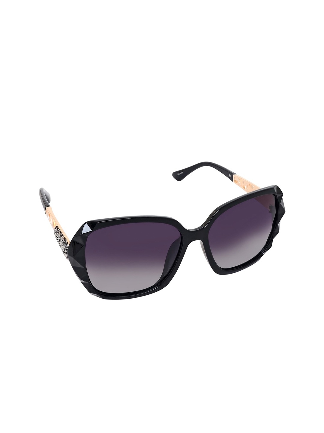 

Aeropostale Women Black Lens & Black Oversized Sunglasses with Polarised and UV Protected Lens