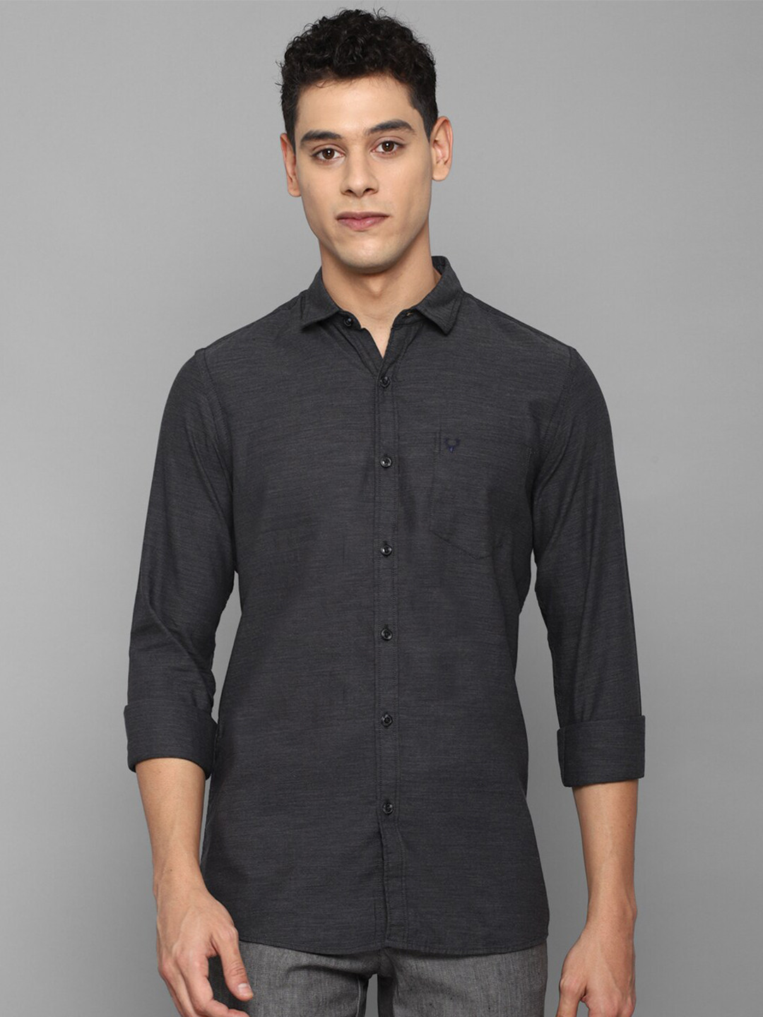 

Allen Solly Sport Men Grey Casual Shirt