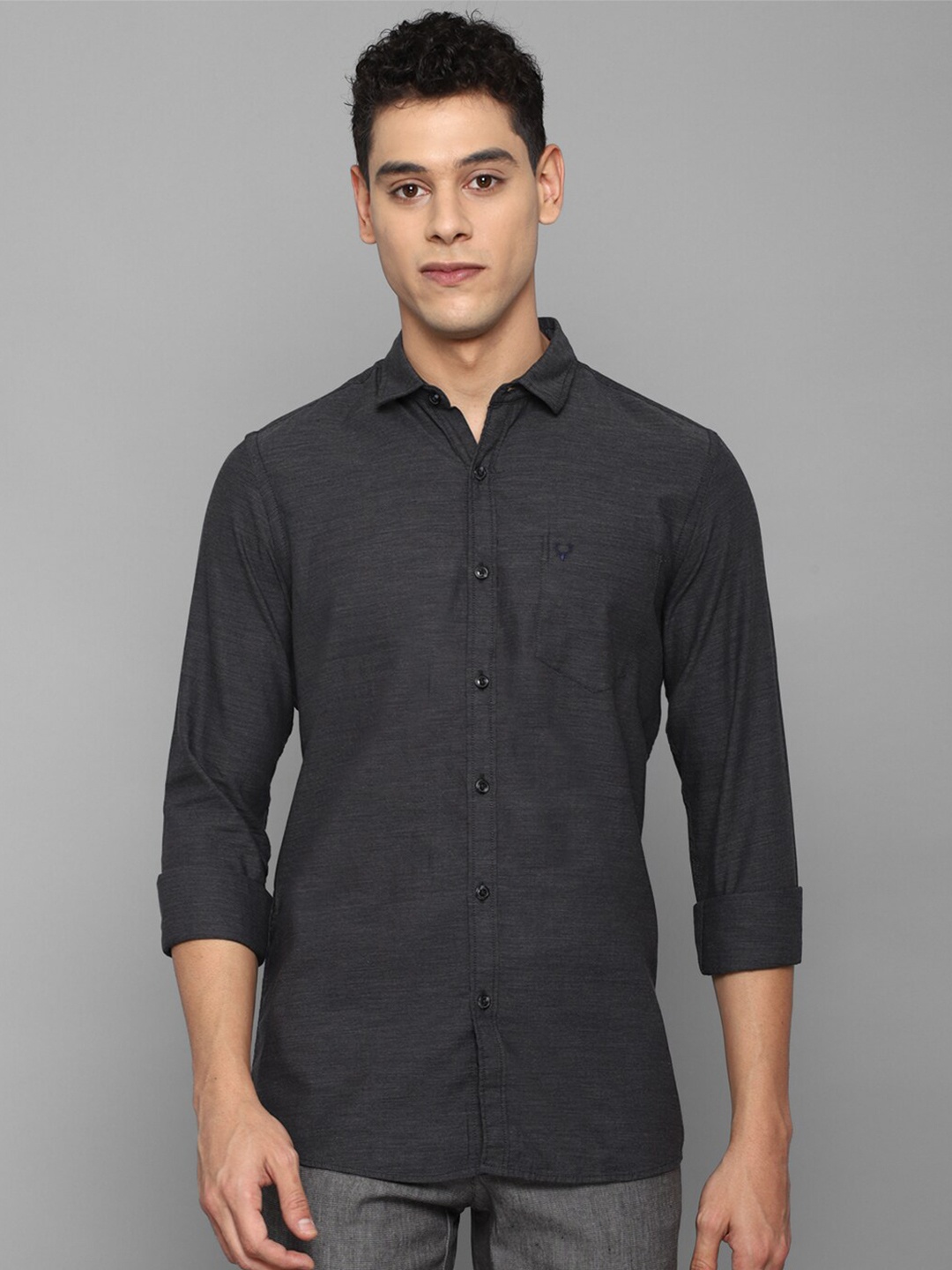 

Allen Solly Sport Men Grey Casual Shirt