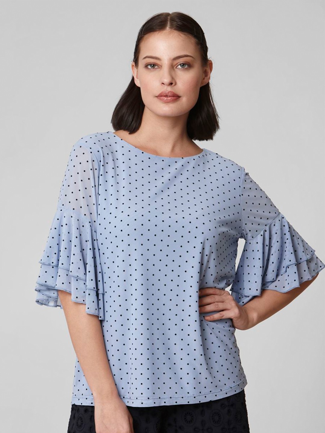 

Vero Moda Blue Print Top