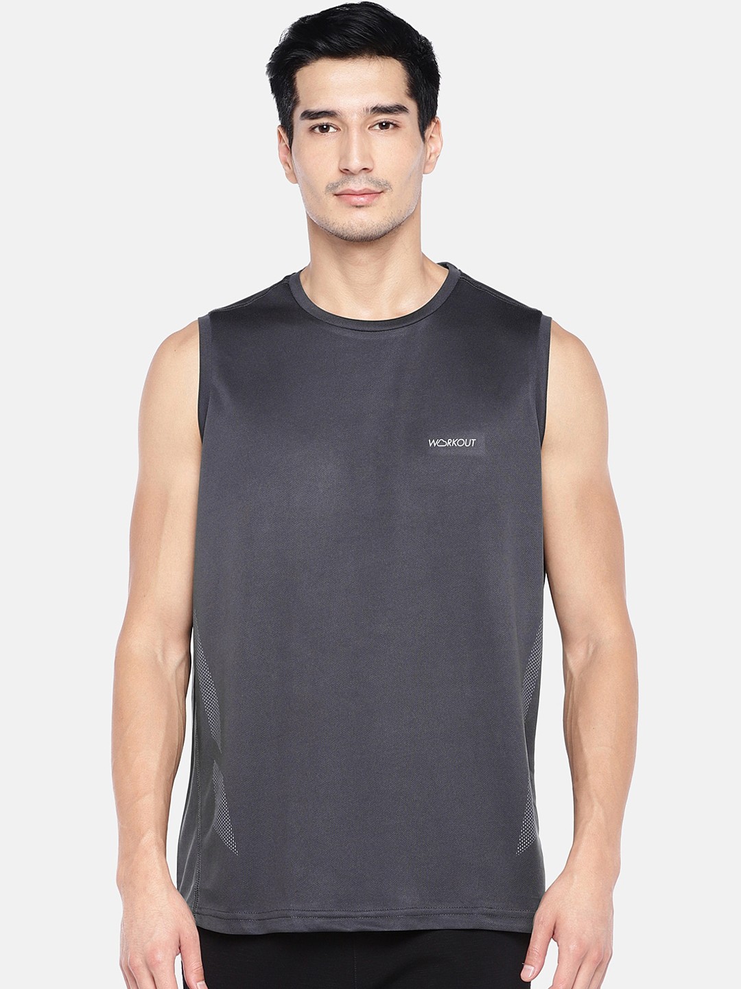 

Sweet Dreams Men Grey Solid Lounge T-shirt