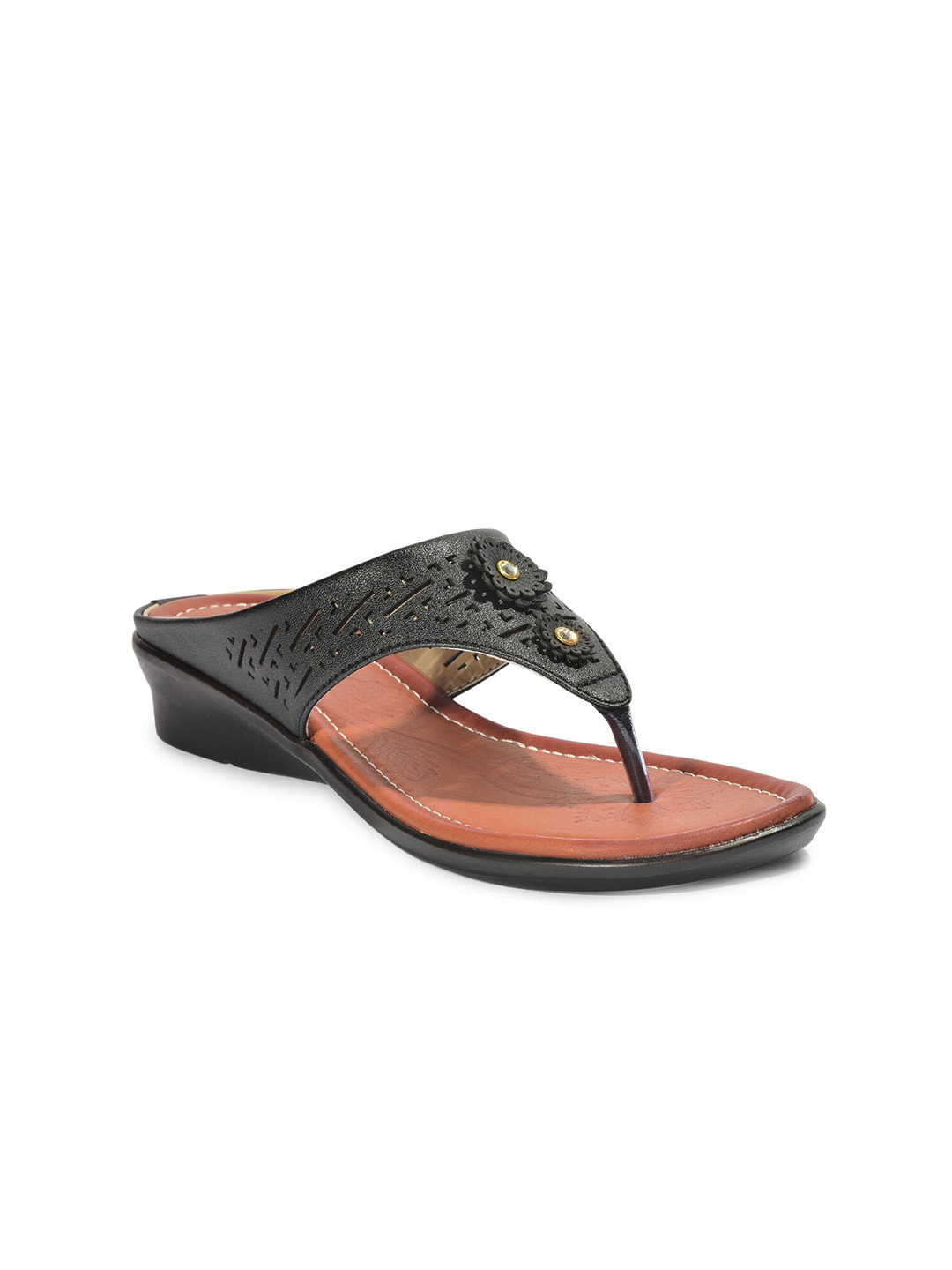 

Liberty Women Black & Brown Wedge Sandals