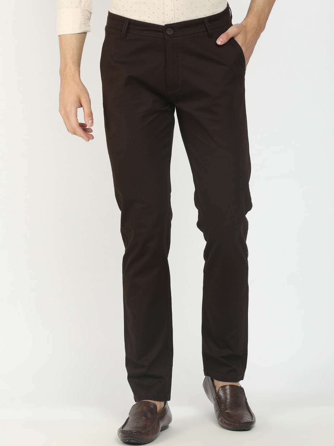 

V-Mart Men Brown Trousers