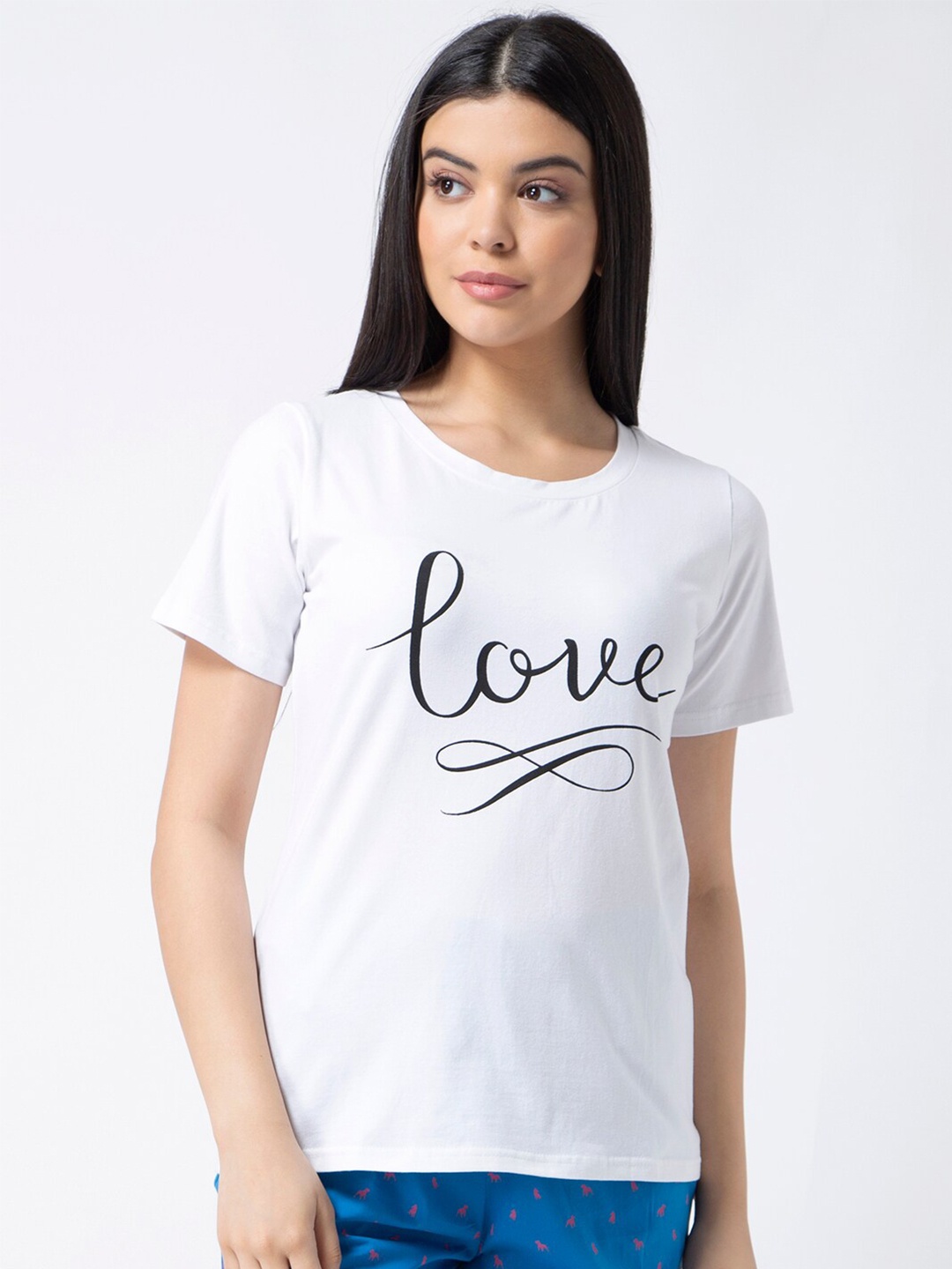 

ADORENITE White Print Top