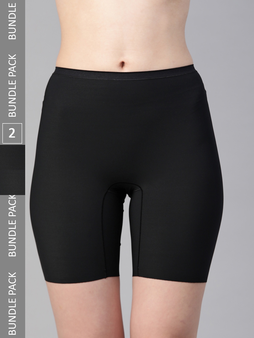 

Marks & Spencer Pack of 2 Anti-Chafe Thigh Slimming Shapewear, Black