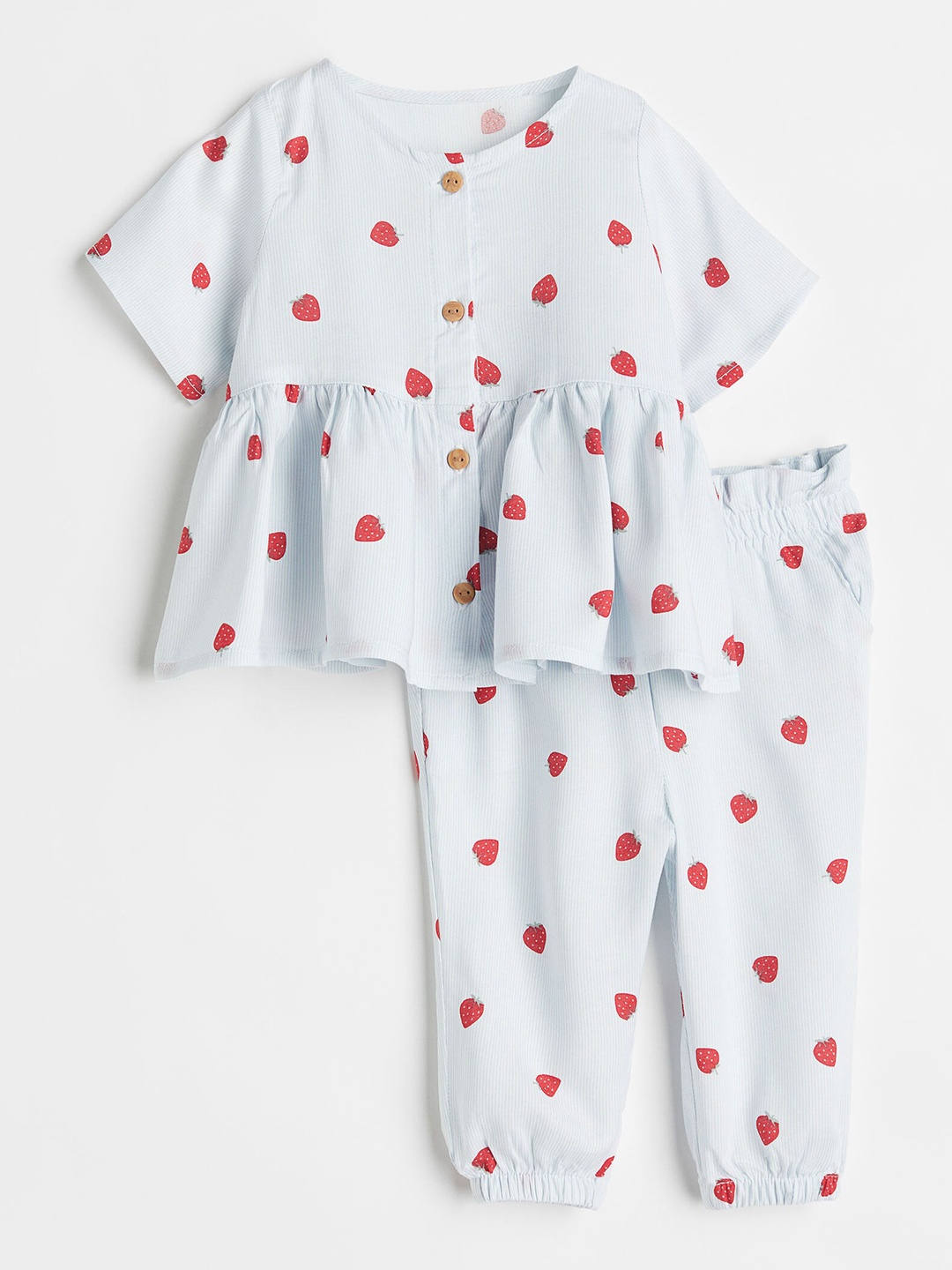 

H&M Girls Blue & Red 2-Piece Set