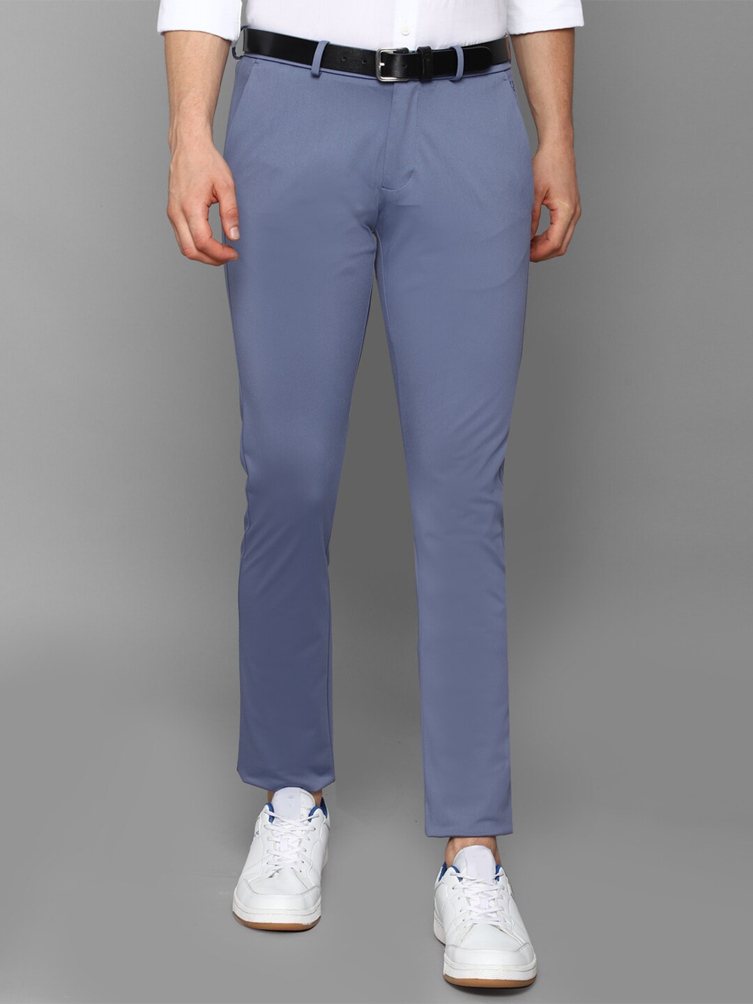 

Allen Solly Men Blue Slim Fit Trousers