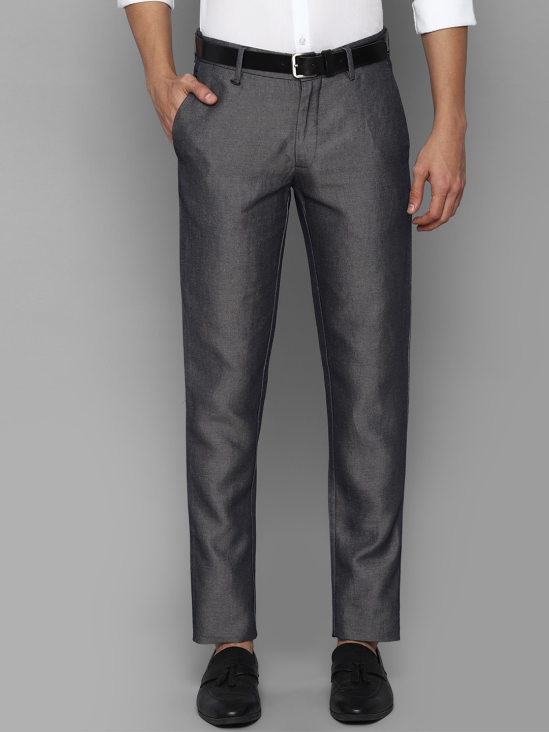 

Louis Philippe Sport Men Grey Slim Fit Trousers