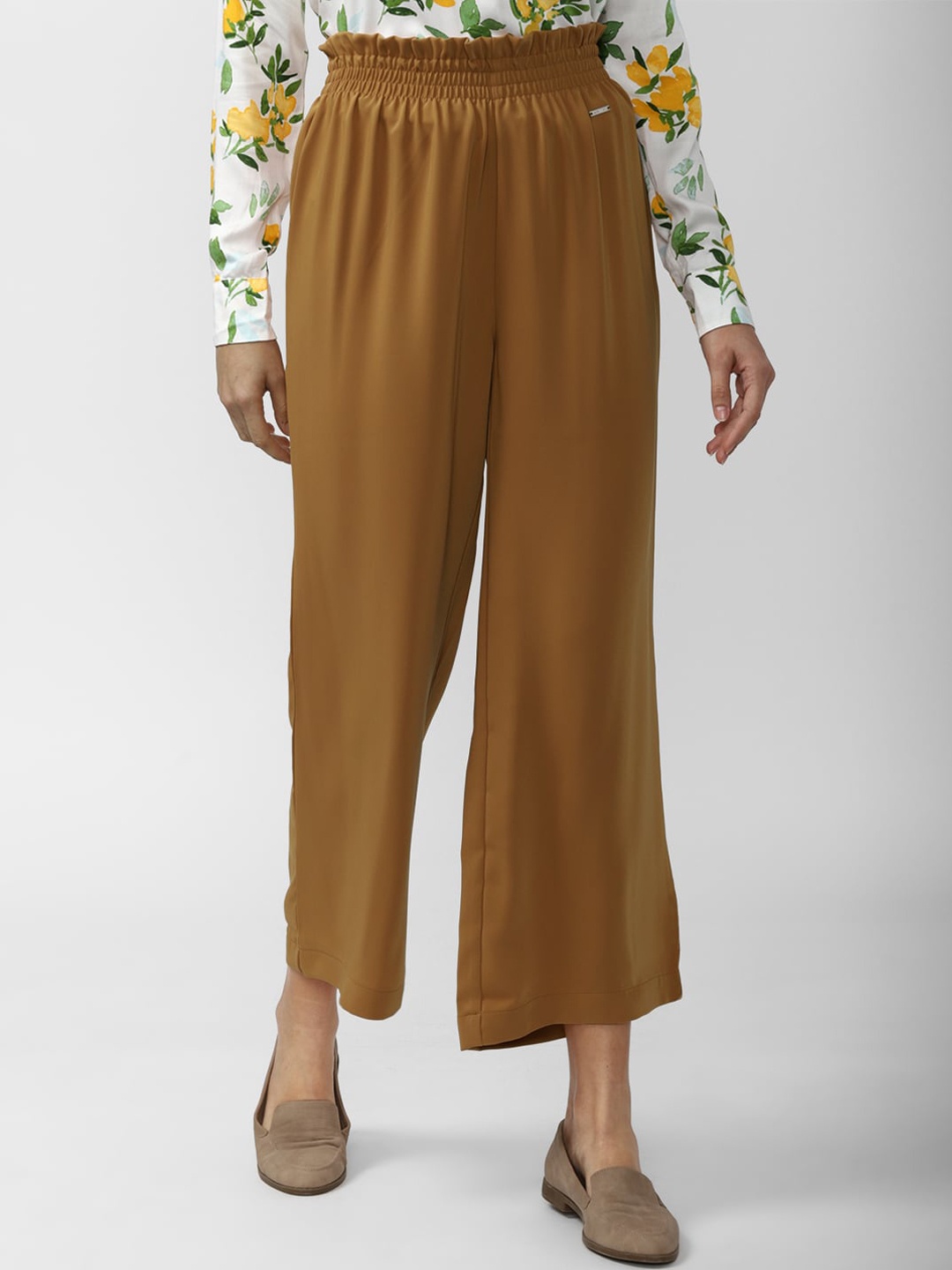 

Van Heusen Woman Women Brown Trousers