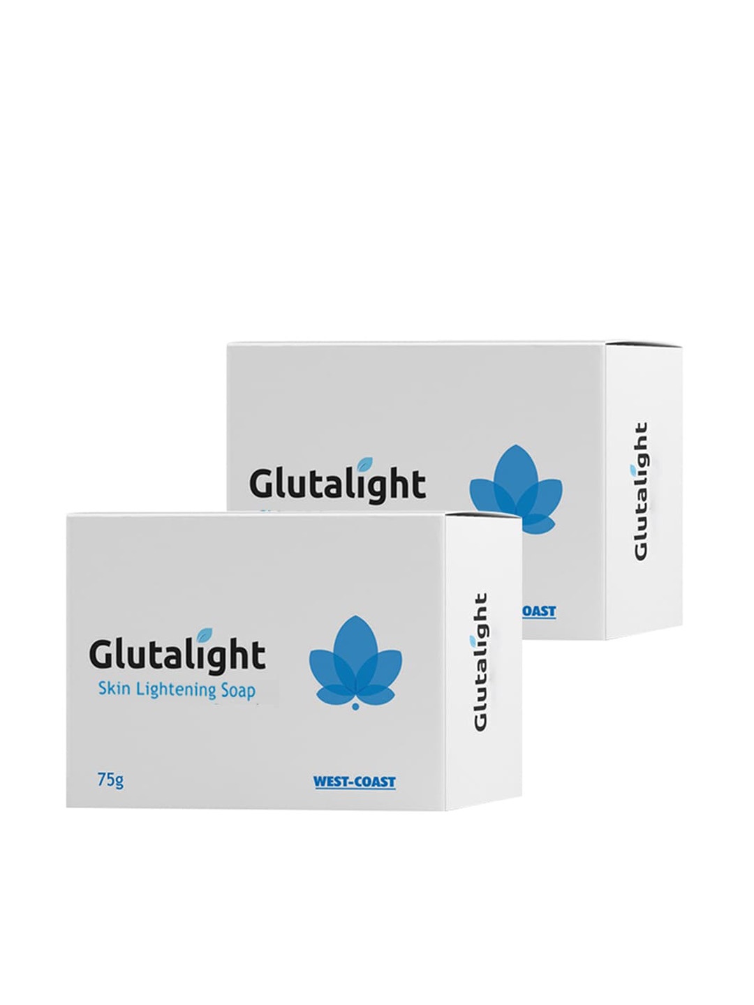 

Glutalight Set Of 2 Skin Lightening Soap 150gm, White