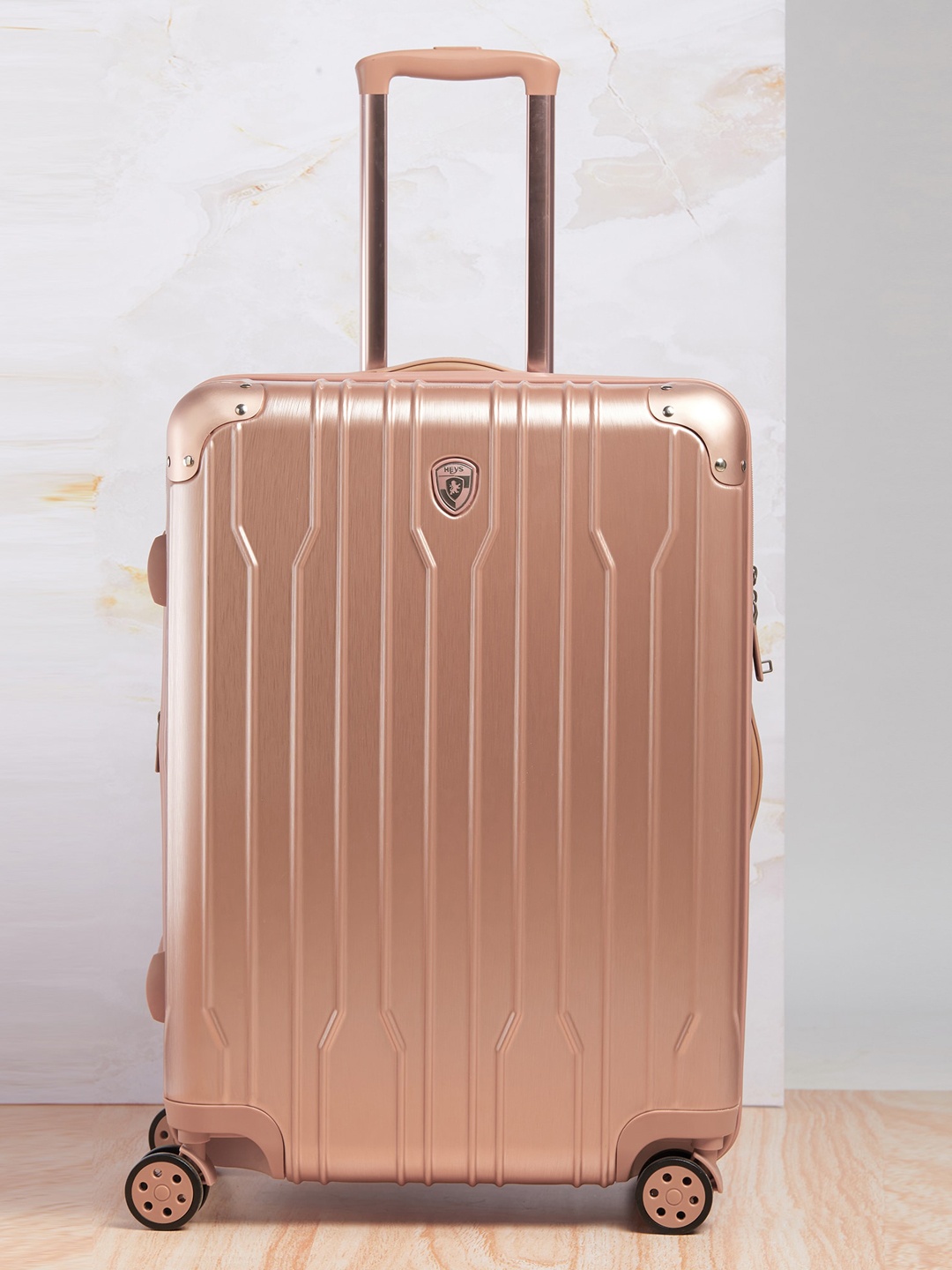 

Heys Xtrak Rose Gold Hard Case 26 inch Medium Trolley Bag