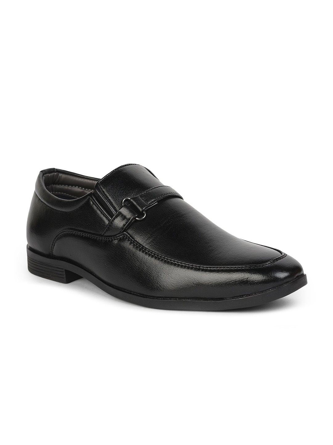 

Liberty Men Black Solid Formal Slip-Ons