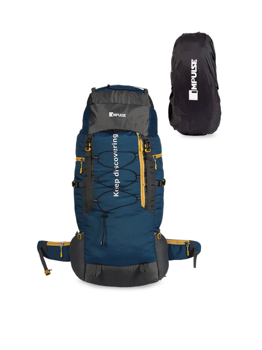 

Impulse Teal Blue Printed Rucksacks