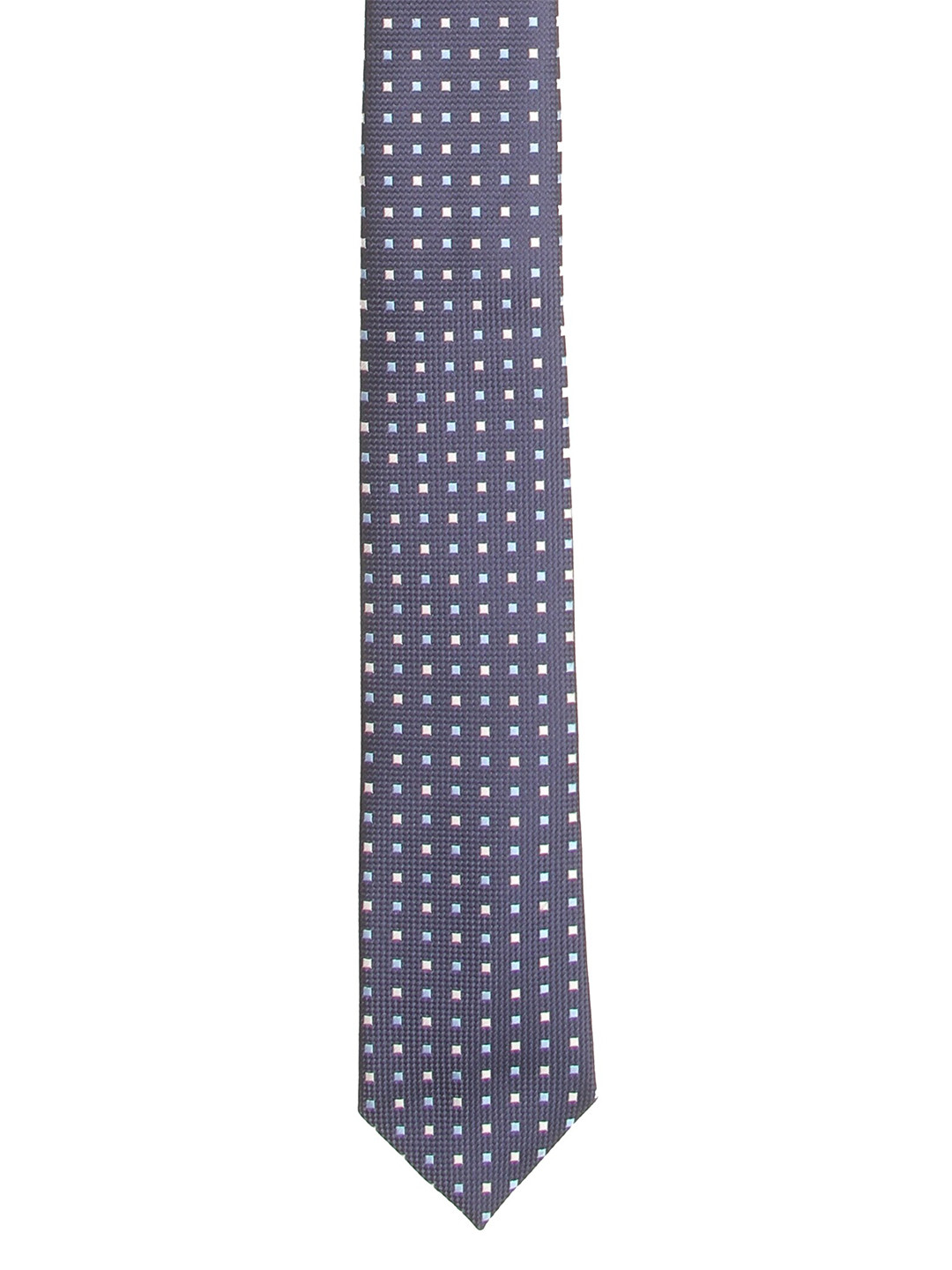 

Calvadoss Men Blue Woven Design Broad Tie