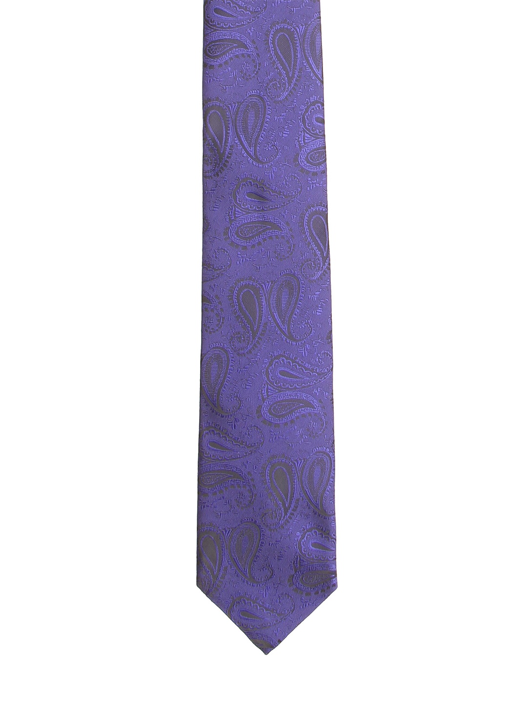 

Calvadoss Men Blue Woven Design Broad Tie